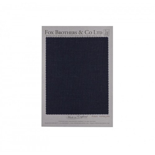 NAVY HAIRLINE PLAIN WEAVE